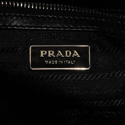 Prada Nappa Gaufre Tote Nero Black 9 of 11