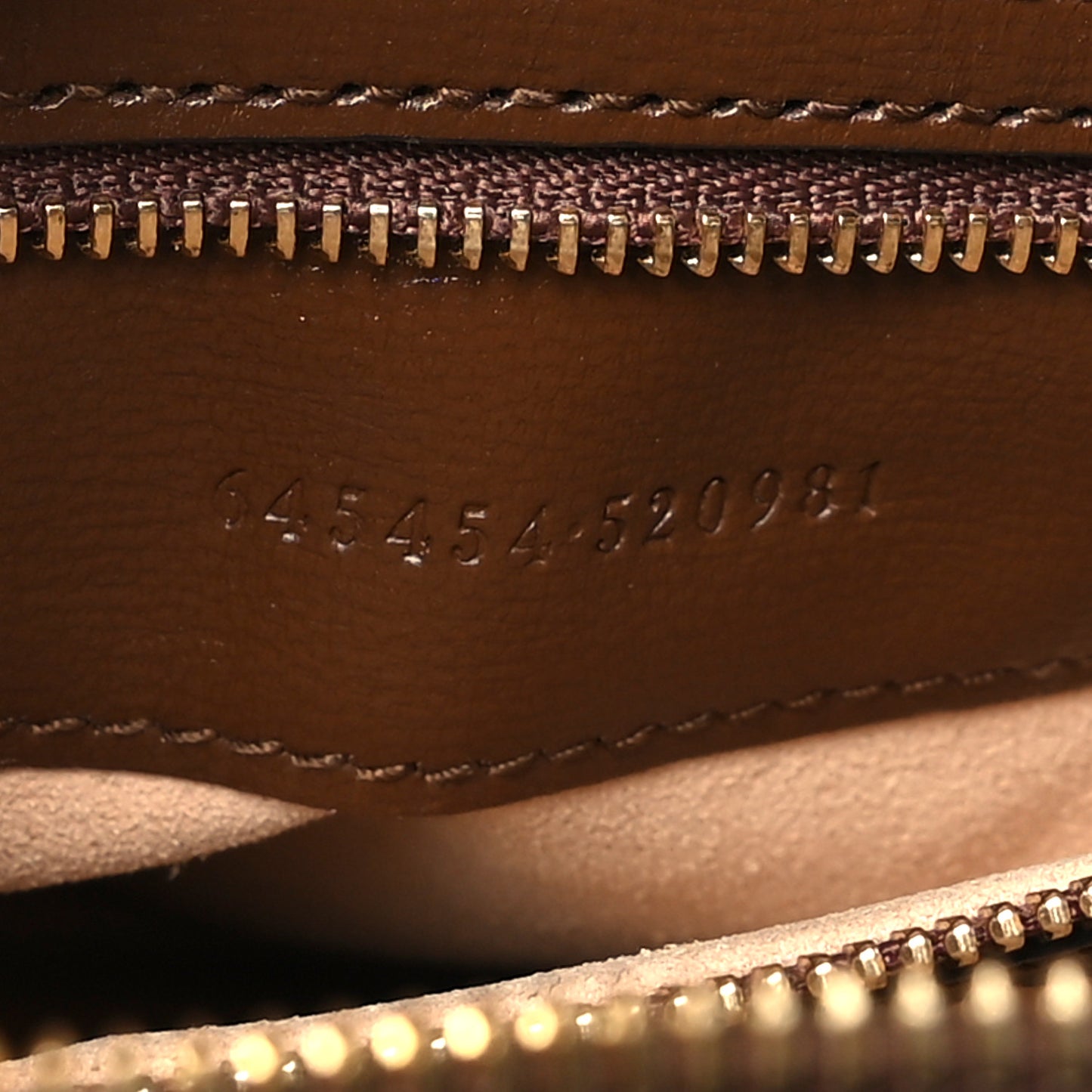 GG Supreme Monogram Small Horsebit 1955 Shoulder Bag Beige Brown Sugar