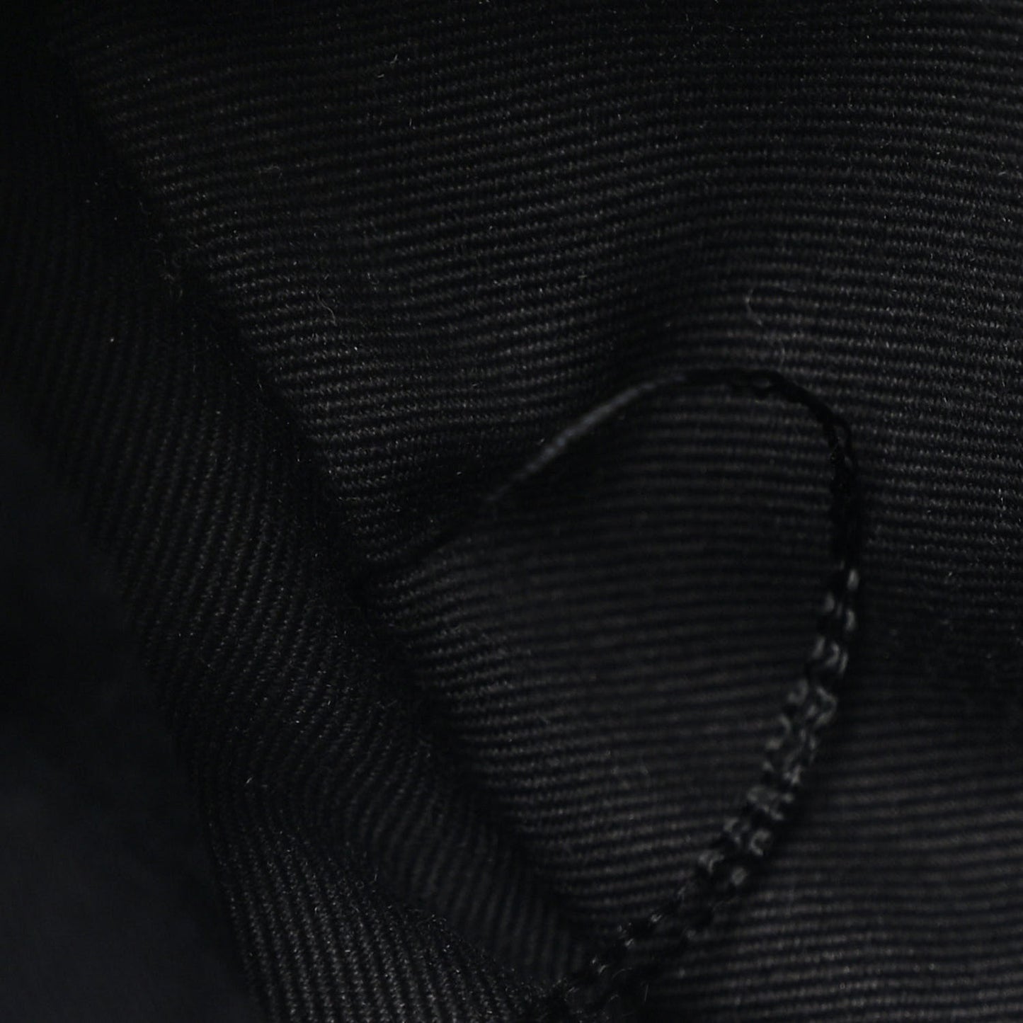 Canvas Monogram Belt Bag Black