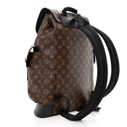 Louis Vuitton Monogram Macassar Christopher PM Backpack 3 of 9
