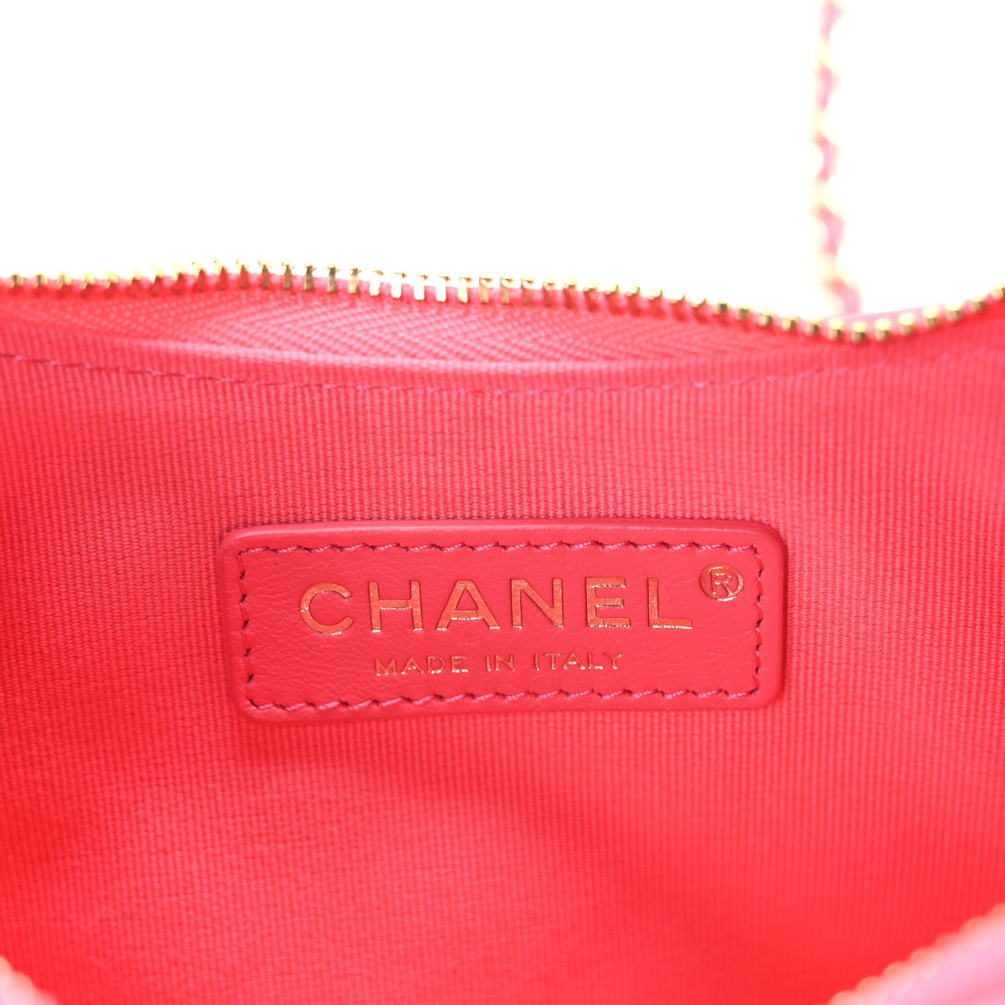 Lambskin Quilted Small Hobo Bag Dark Pink