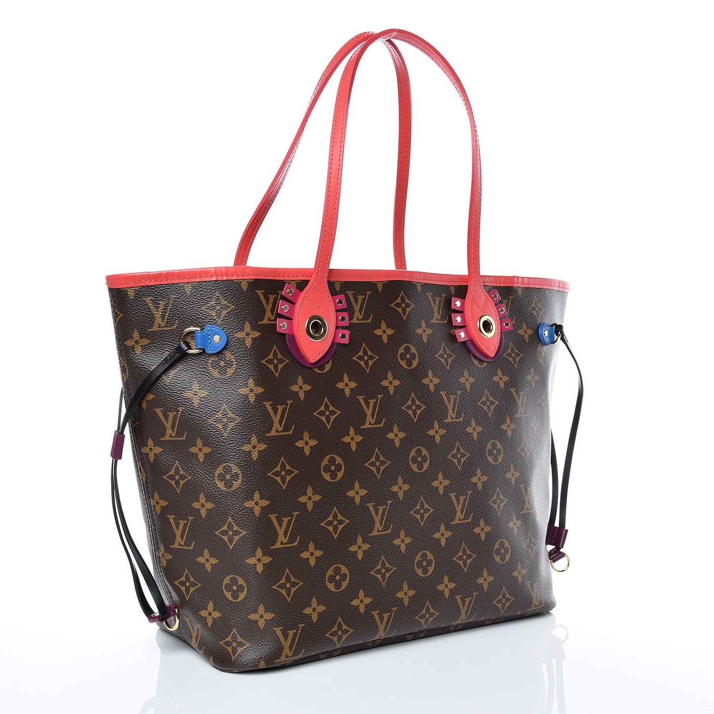 Monogram Totem Neo Neverfull MM Flamingo