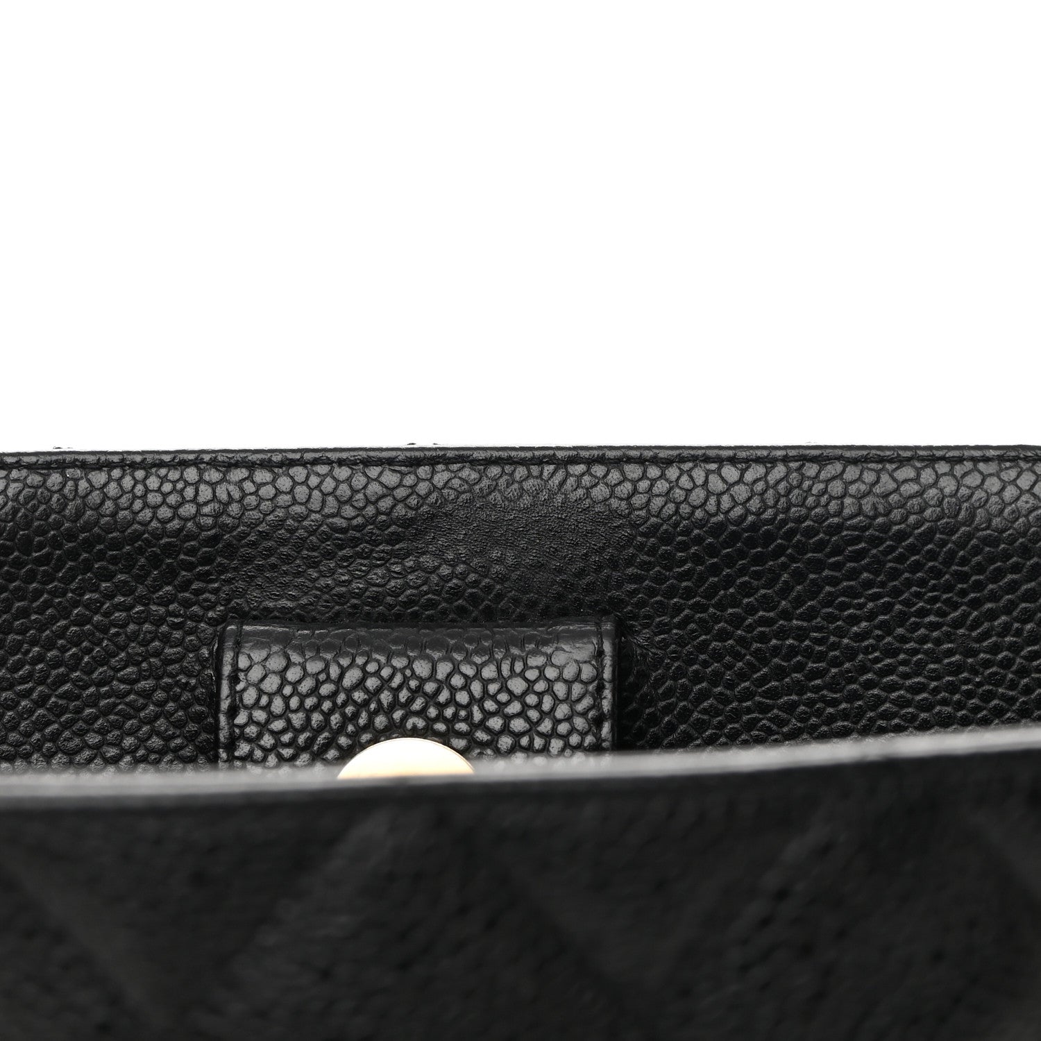 Chanel Caviar Quilted Petit Shopping Tote PST Black 12 of 14