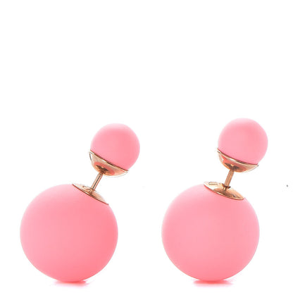 Christian Dior Mise En Dior Tribal Earrings Pink 1 of 3
