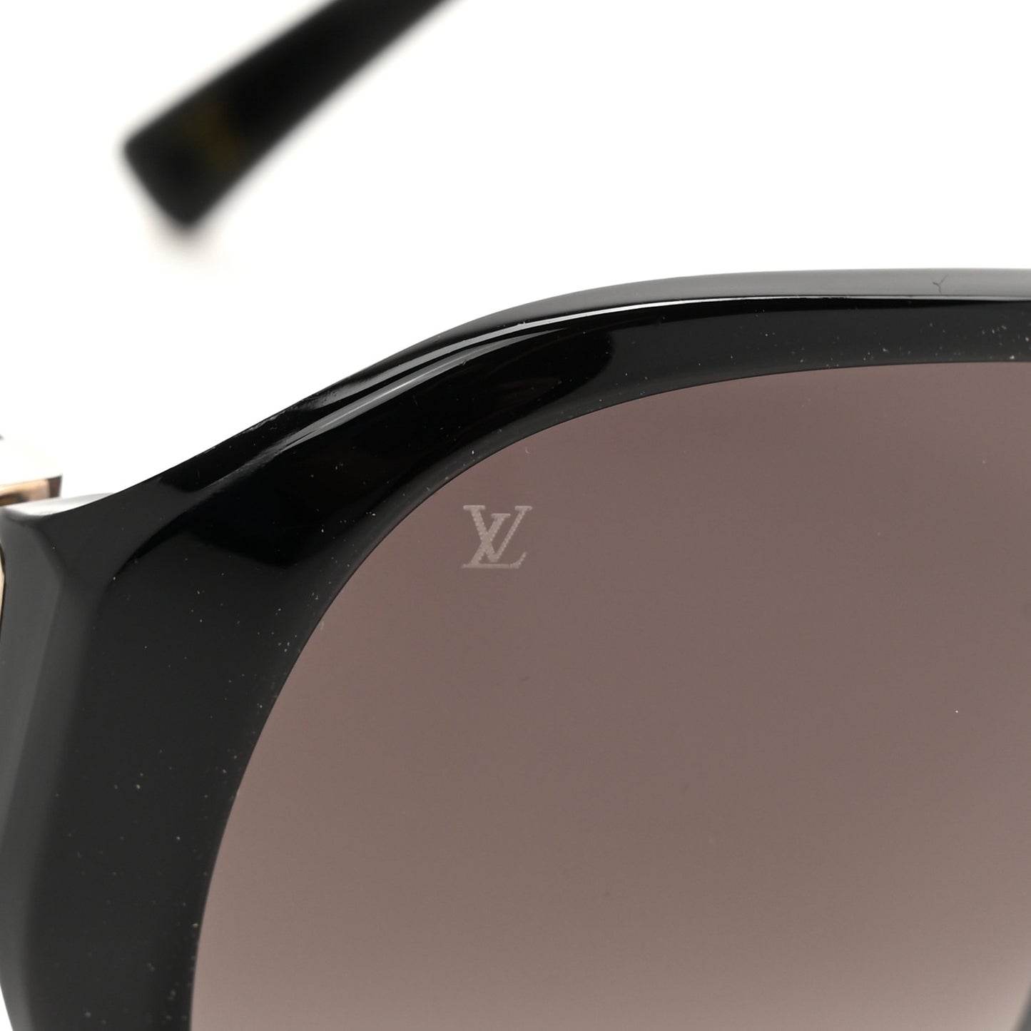 Oversized Soupcon Z0269W Sunglasses Black Glitter