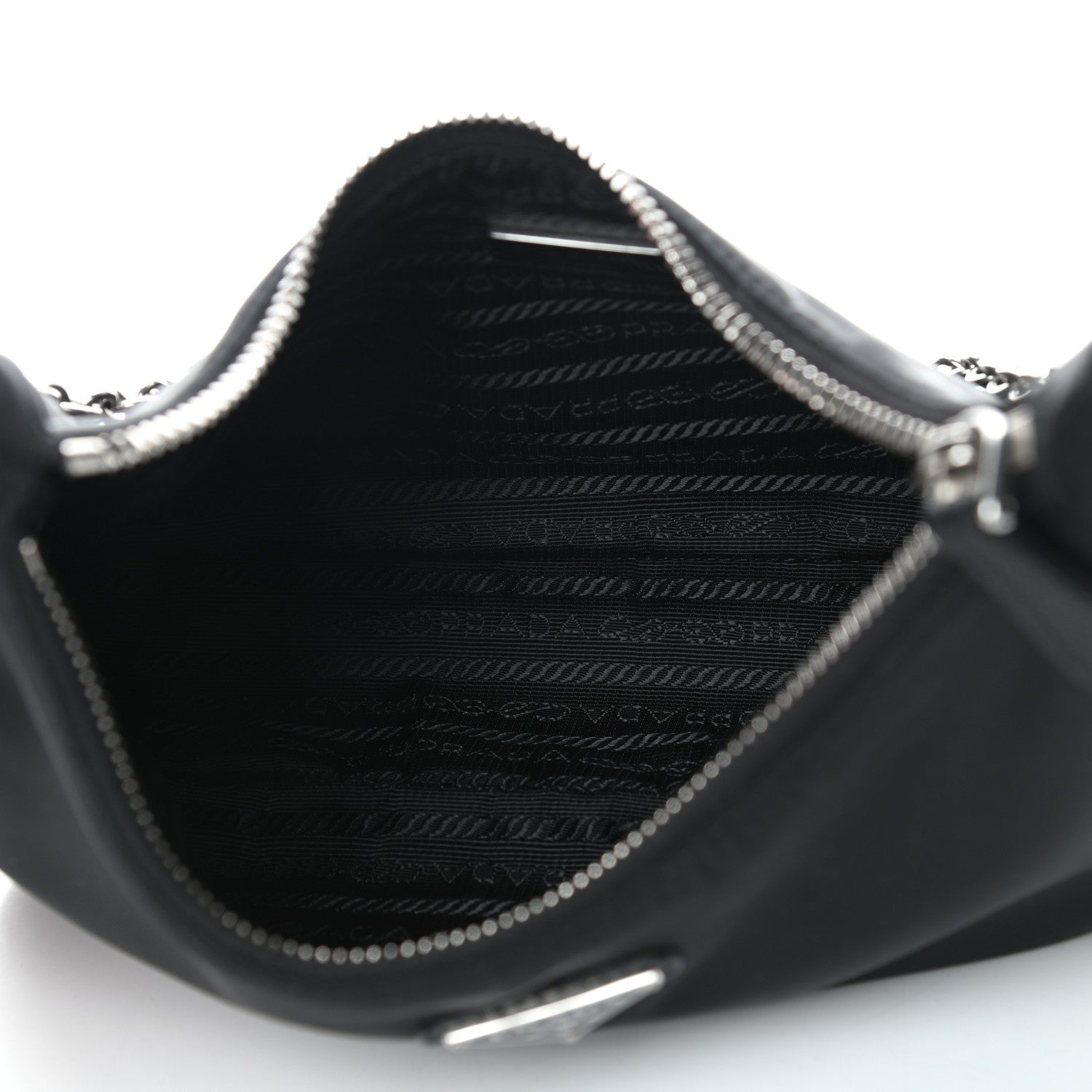 Prada Nylon Re-Edition 2005 Shoulder Bag Black 5 of 9