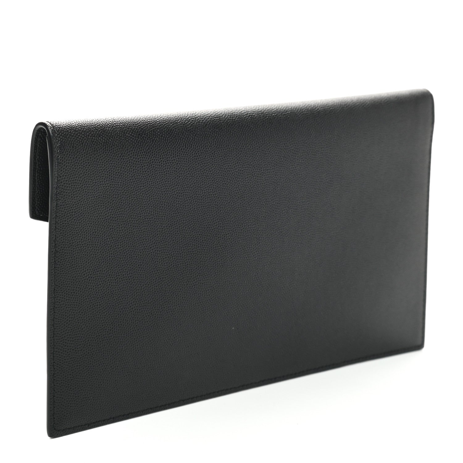 Saint Laurent Grain De Poudre Uptown Pouch Black 3 of 7