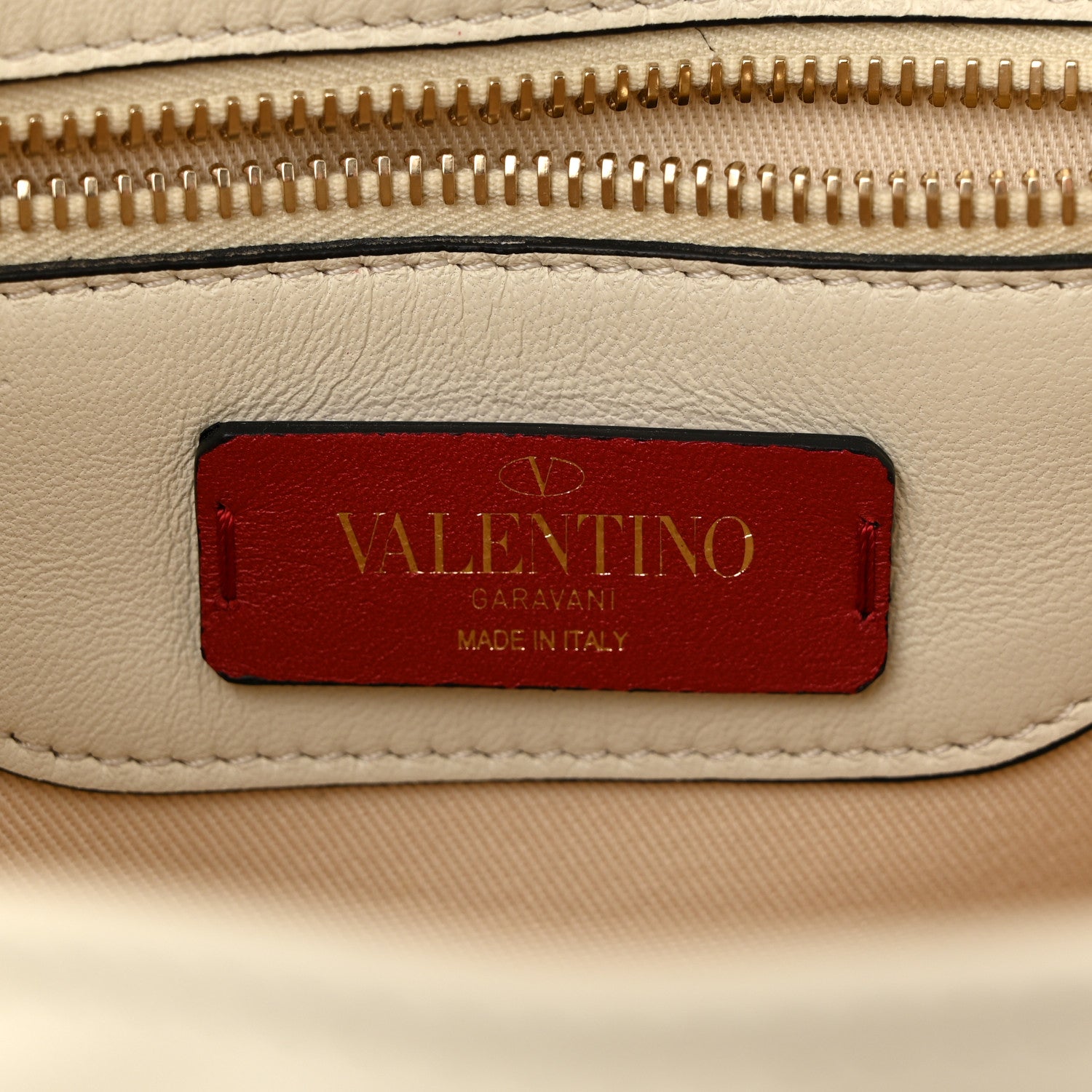 Valentino Garavani Nappa Medium Candystud Top Handle Bag Light Ivory 6 of 9