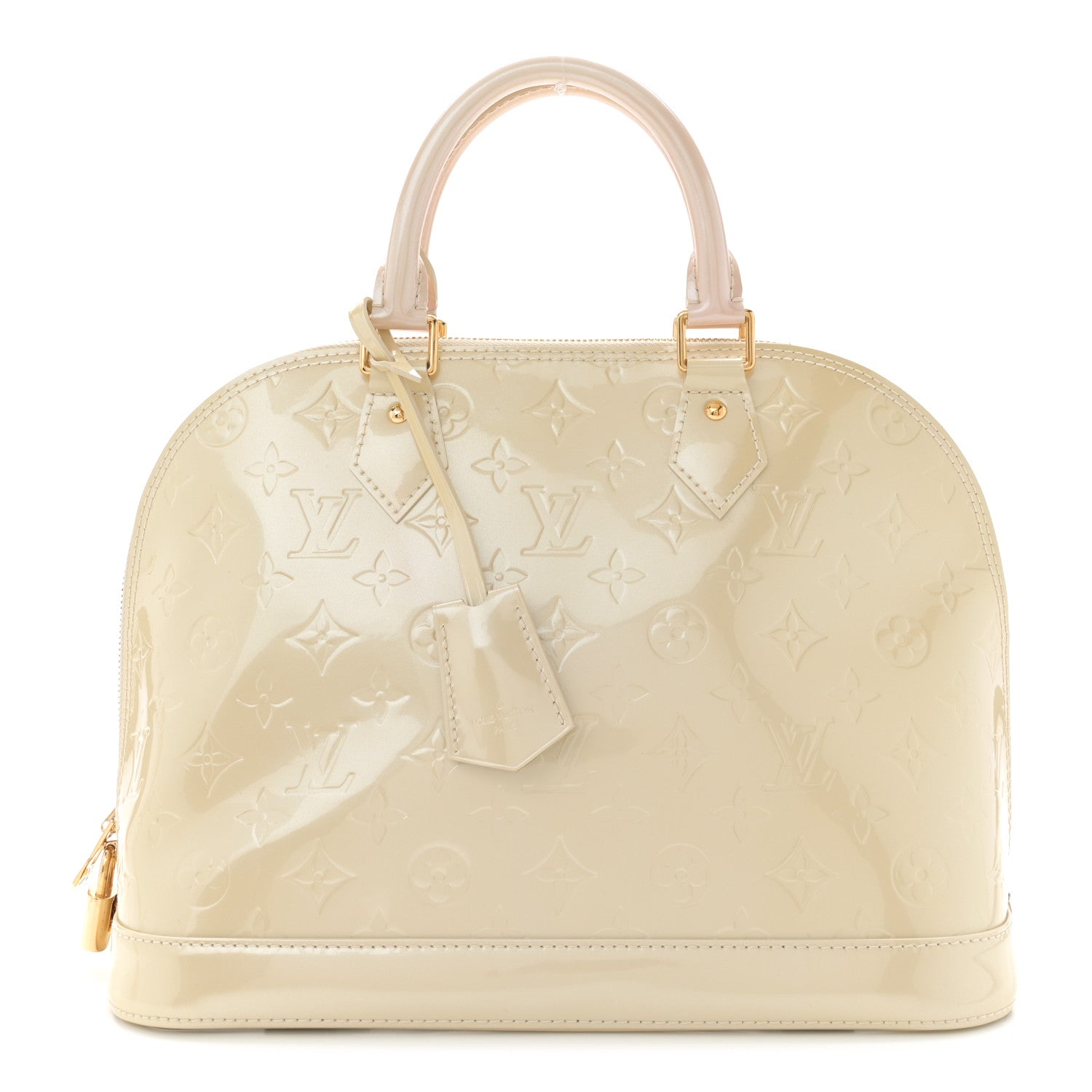 Louis Vuitton Vernis Alma PM Blanc Corail 1 of 10