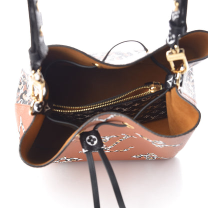Louis Vuitton Monogram Giant Jungle NéoNoé Caramel 7 of 9