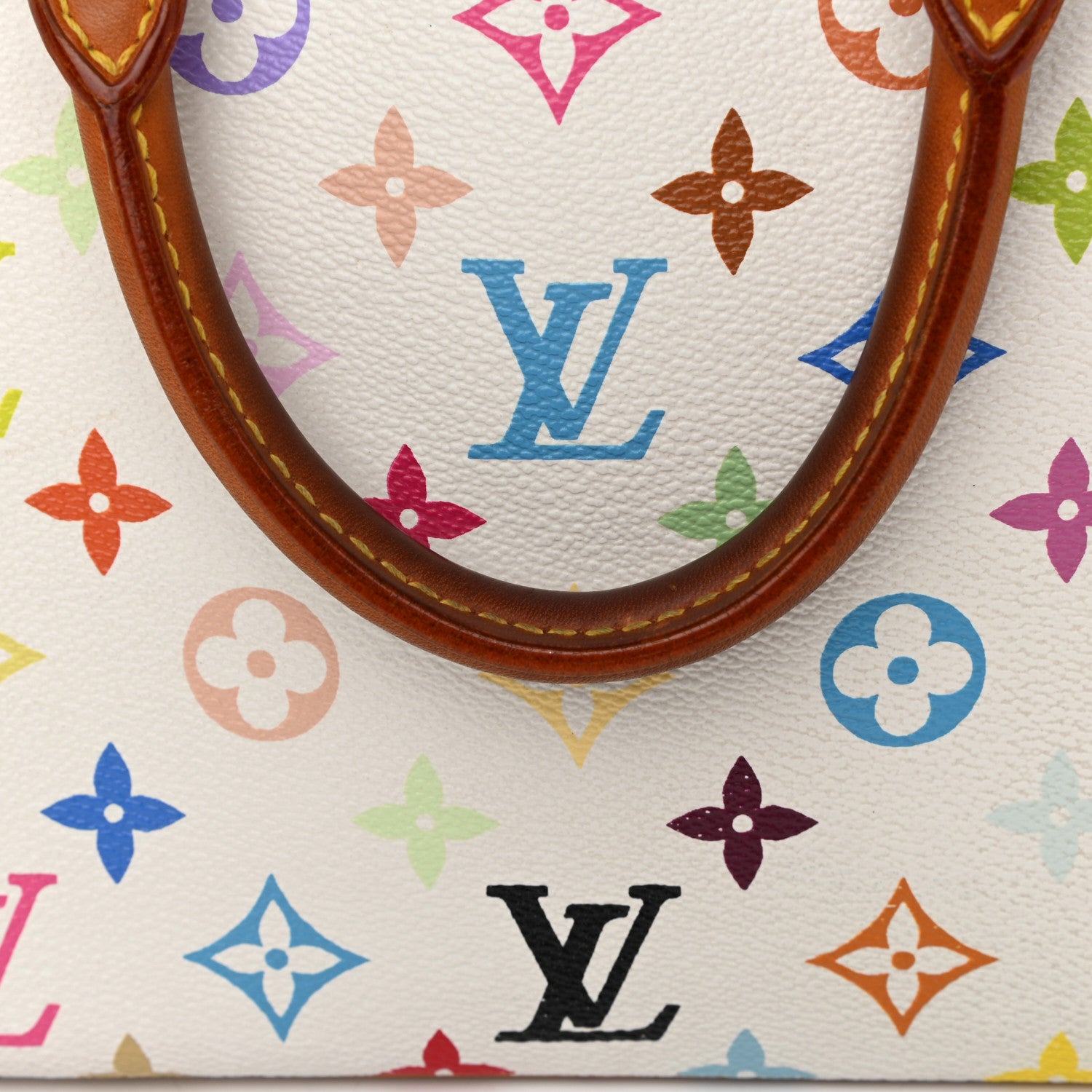 Louis Vuitton Monogram Multicolor Trouville White 6 of 15