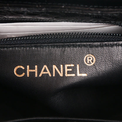 Chanel Alligator Evening Bag Black 6 of 8
