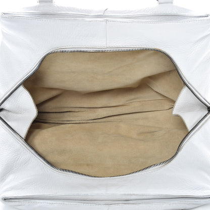 Bottega Veneta Cervo Deerskin Intrecciato Satchel White 5 of 24
