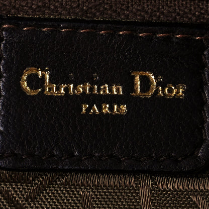 Christian Dior Lambskin Cannage Large Lady Dior Dark Brown 6 of 20