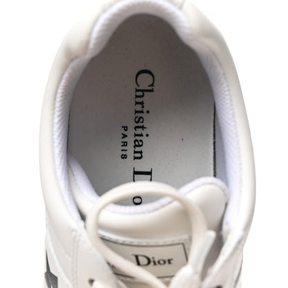 Christian Dior Calfskin Suede Dior Star Ors Platform Sneakers White Black 36.5 White Black 8 of 10