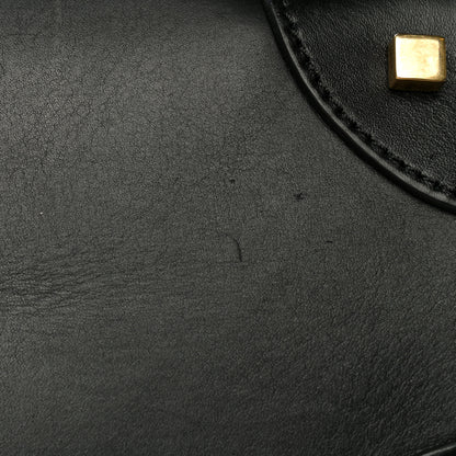 Celine Smooth Calfskin Mini Luggage Black 29 of 30
