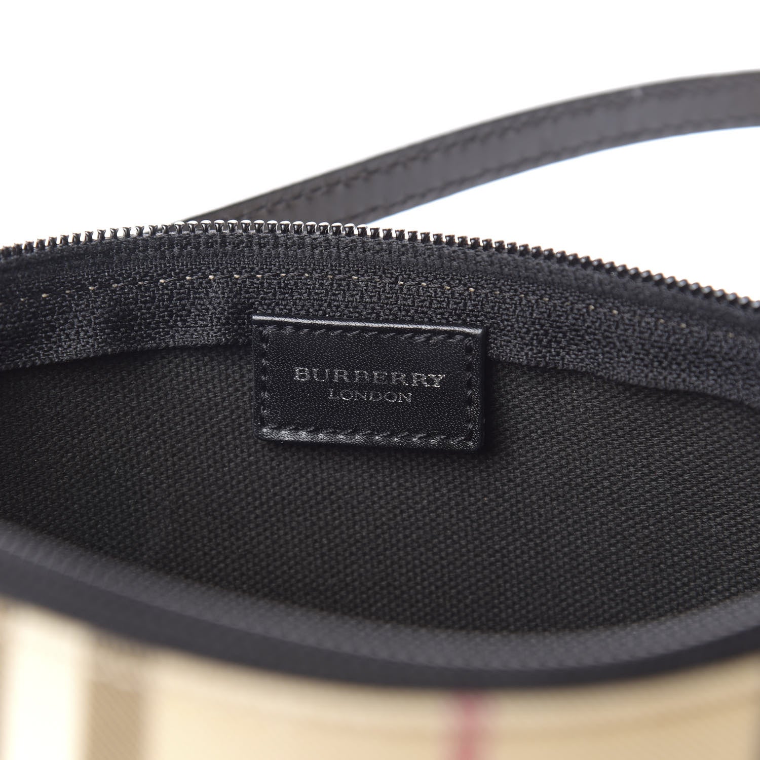 Burberry House Check Shoulder Bag Black 8 of 10