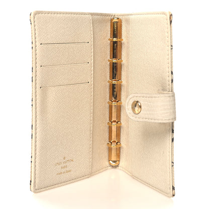 Louis Vuitton Mini Lin Croisette Small Ring Agenda Blue 5 of 8