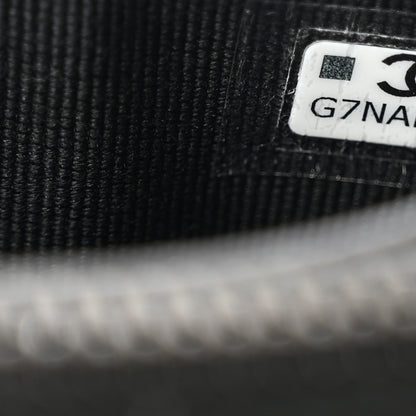 Chanel Lambskin Quilted Zip Card Holder So Black 7 of 8