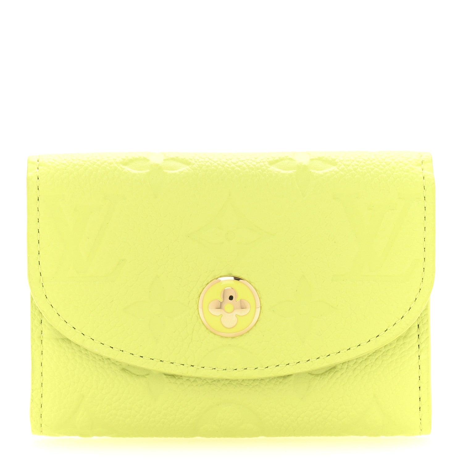 Louis Vuitton Empreinte Rosalie Coin Purse Zesty Lime 1 of 7
