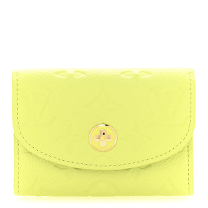 Louis Vuitton Empreinte Rosalie Coin Purse Zesty Lime 1 of 7