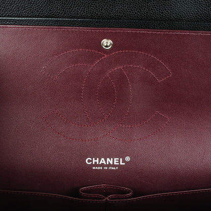 Chanel Caviar Quilted Jumbo Double Flap Black 7 of 8