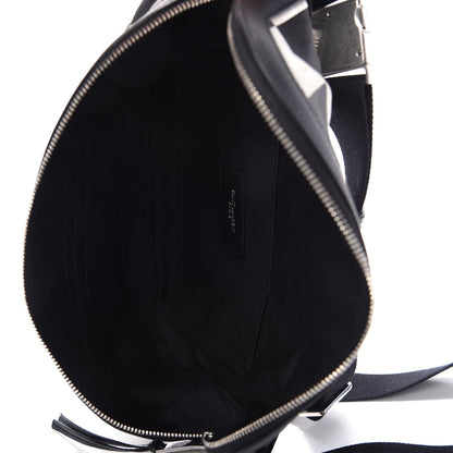 Saint Laurent Canvas Classic Belt Bag Black White 5 of 10