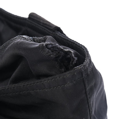 Prada Nylon Vela Shopping Tote Black 5 of 5