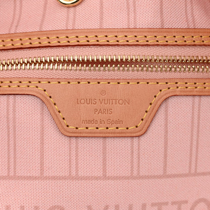 Louis Vuitton Damier Azur Tahitienne Neverfull MM 6 of 9