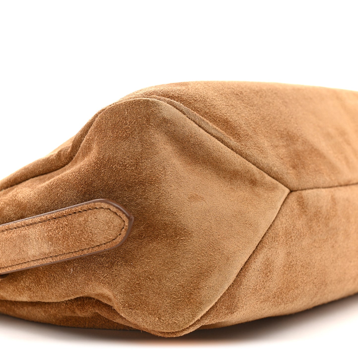 Scamosciato Suede Medium Aimee Shoulder Bag Cinnamon