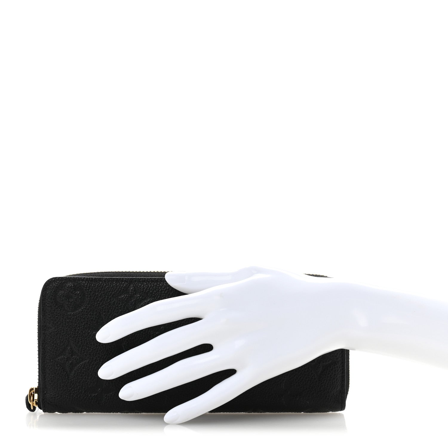 Louis Vuitton Empreinte Clemence Wallet Black 2 of 9