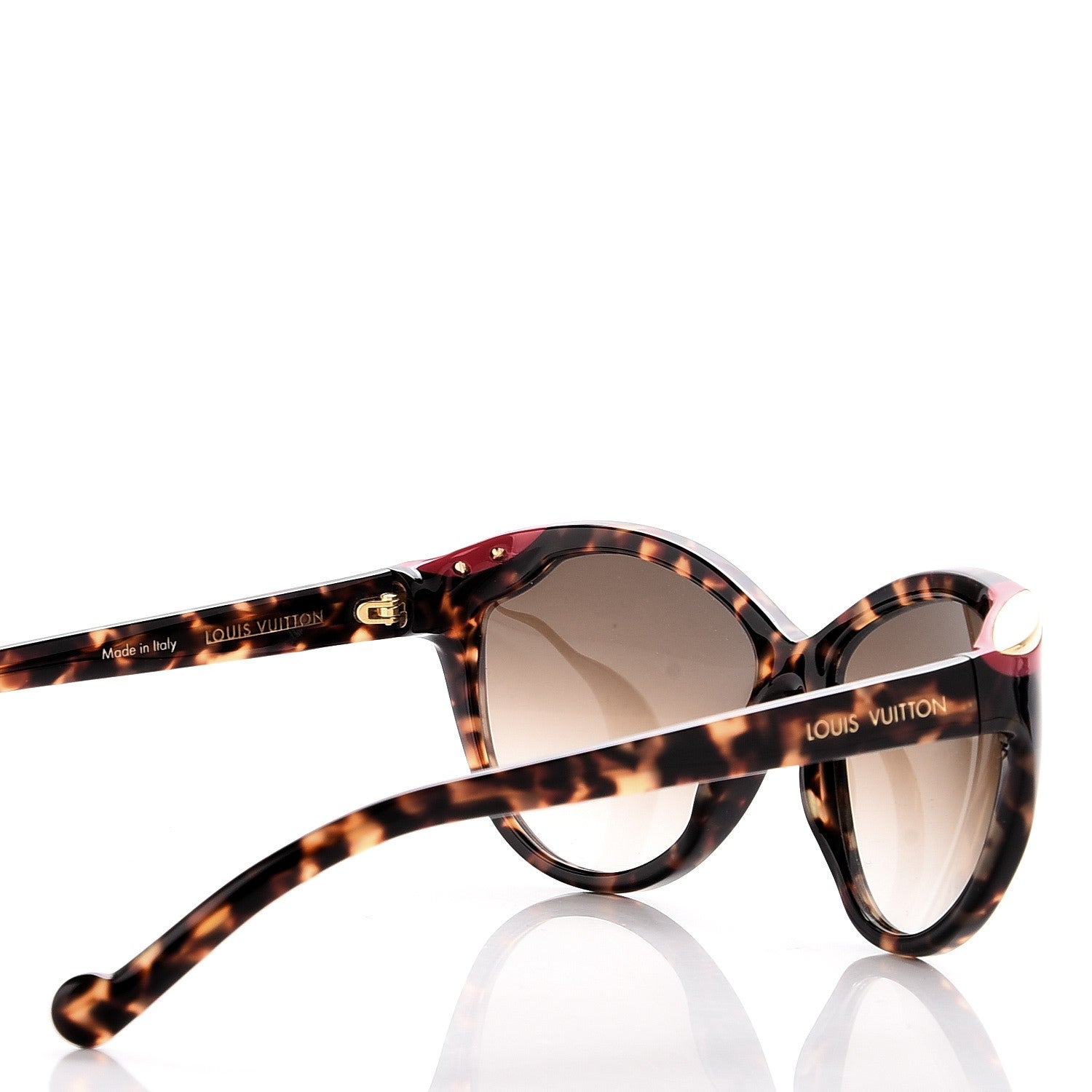 Louis Vuitton Ivy Cat Sunglasses Z0736W Tortoise 4 of 7
