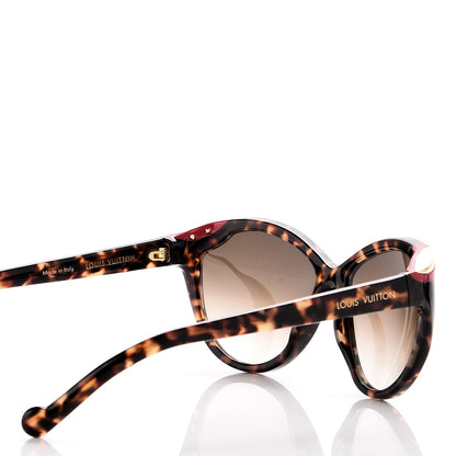 Louis Vuitton Ivy Cat Sunglasses Z0736W Tortoise 4 of 7