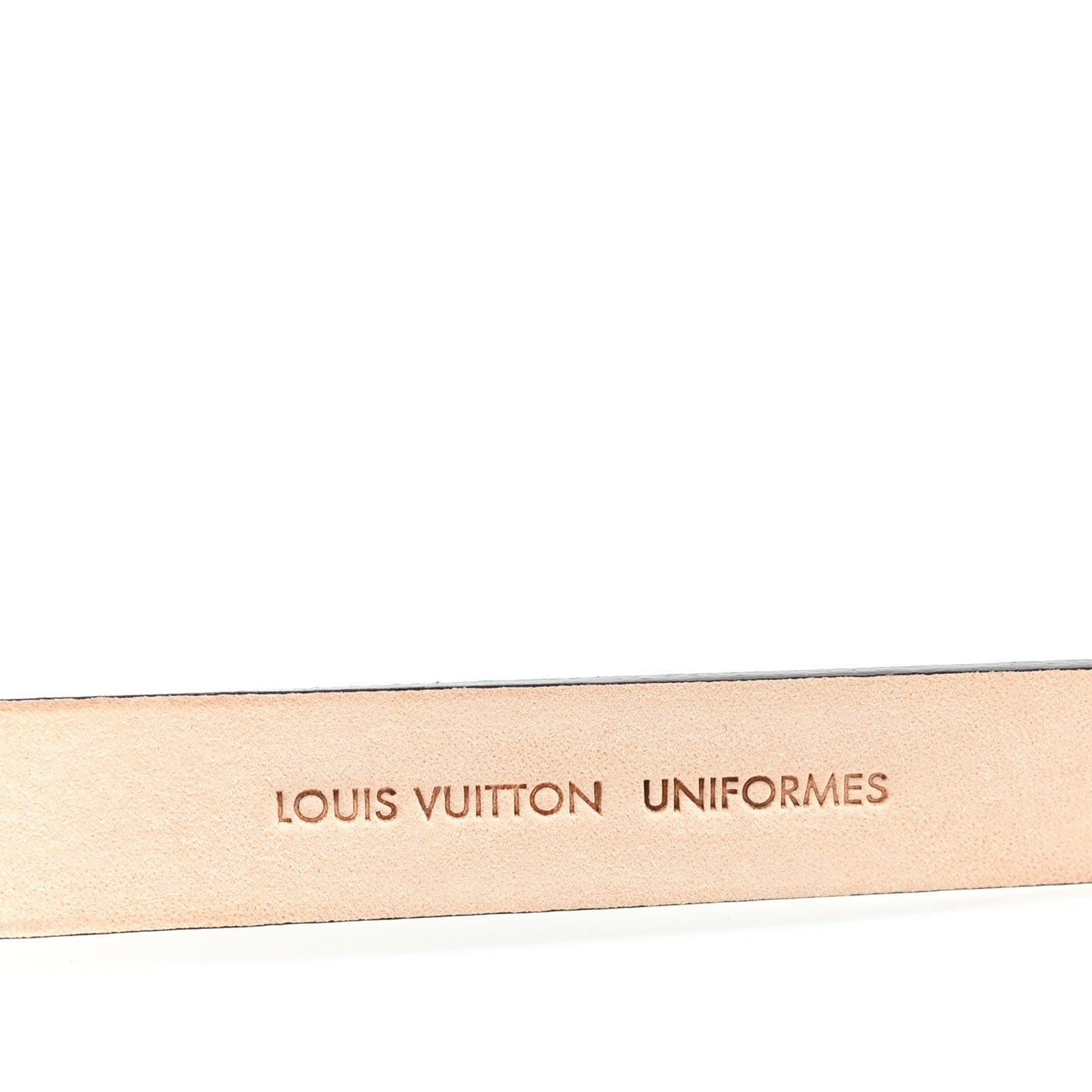 Louis Vuitton Monogram 15mm Uniformes 80 32 Belt 3 of 5