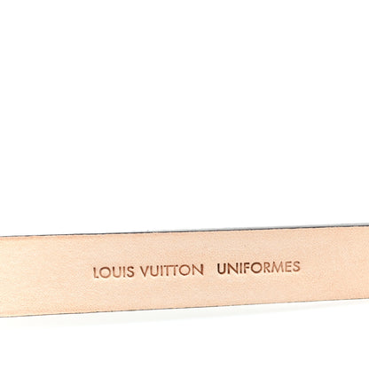 Louis Vuitton Monogram 15mm Uniformes 80 32 Belt 3 of 5