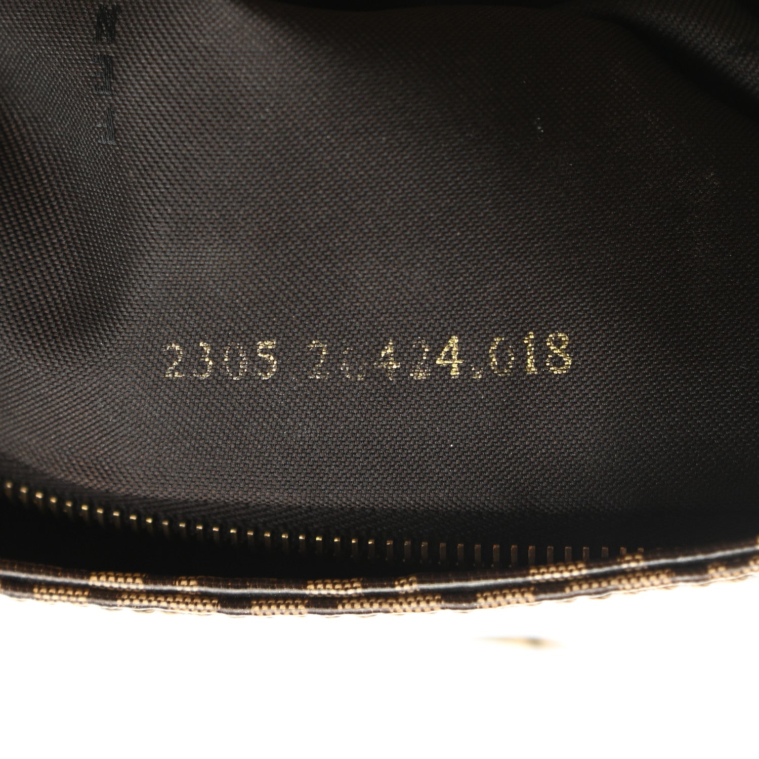 Fendi Vinyl Zucchino Baguette Tobacco 7 of 14