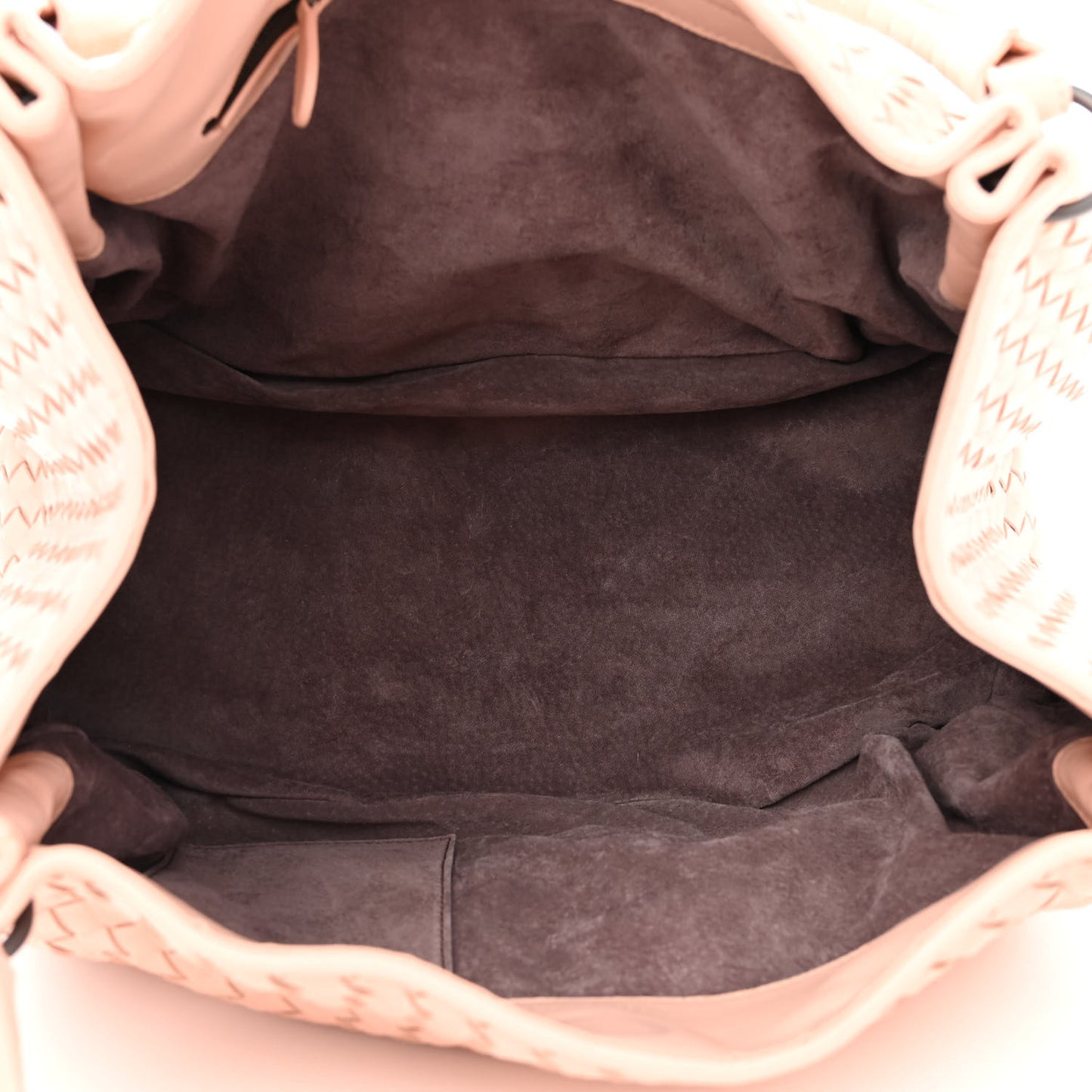 Nappa Intrecciato Parachute Bag Flamingo