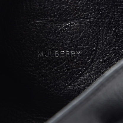 Mulberry Natural Leather Mini Cara Delevingne Convertible Satchel Black 7 of 12