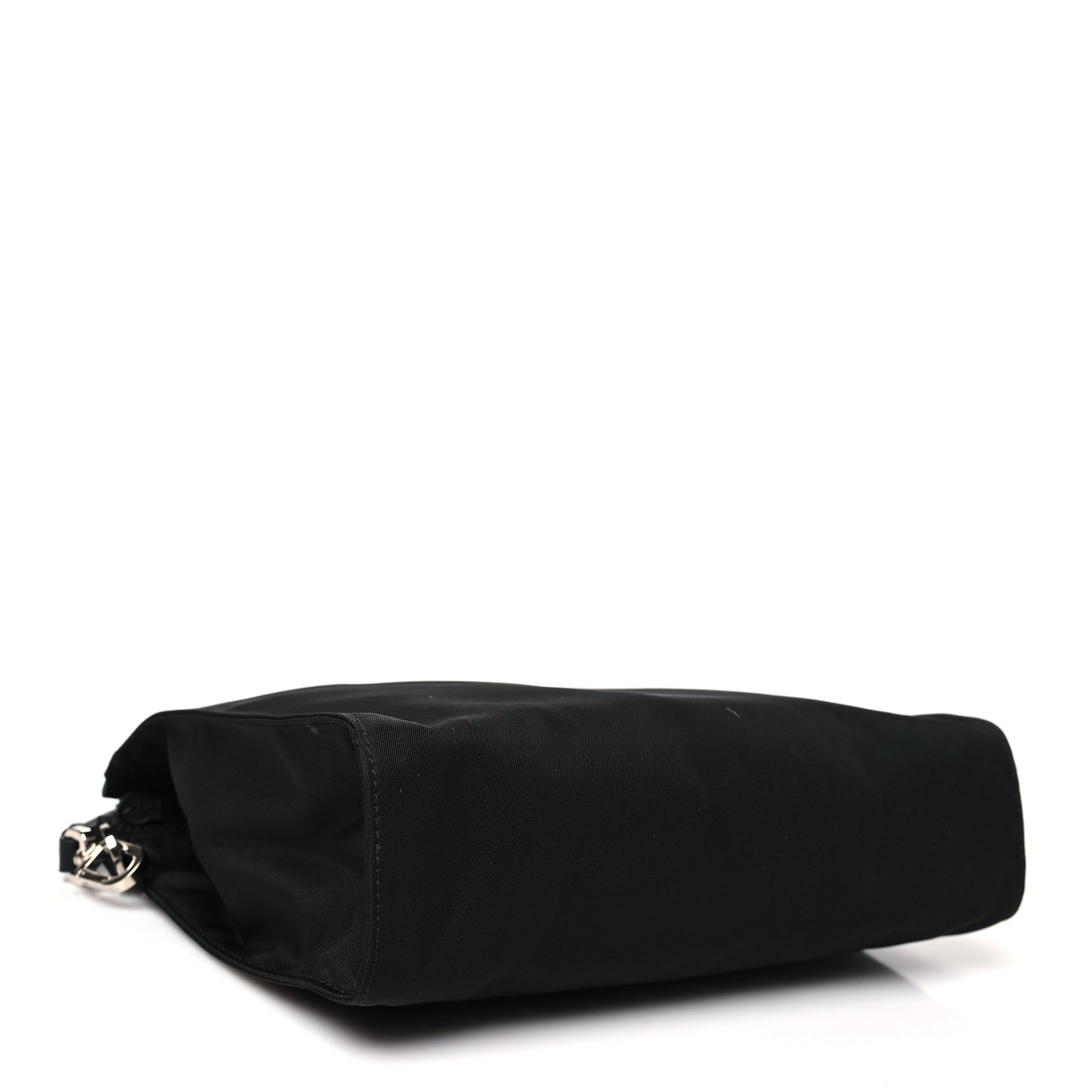 Tessuto Nylon Saffiano Wristlet Black