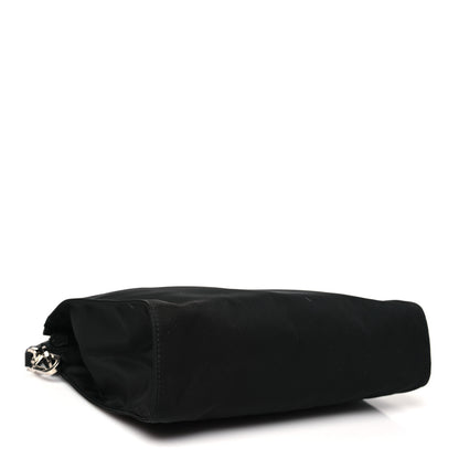 Prada Tessuto Nylon Saffiano Wristlet Black 4 of 10