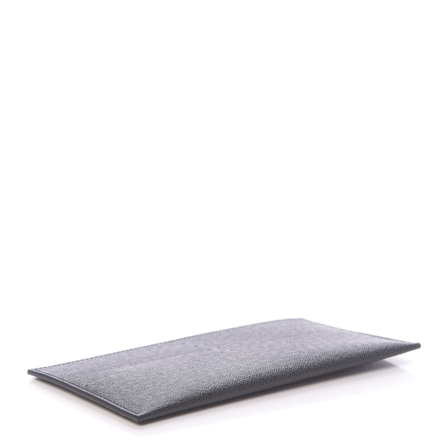 Calfskin Felicie Chain Wallet Card Holder Insert Black