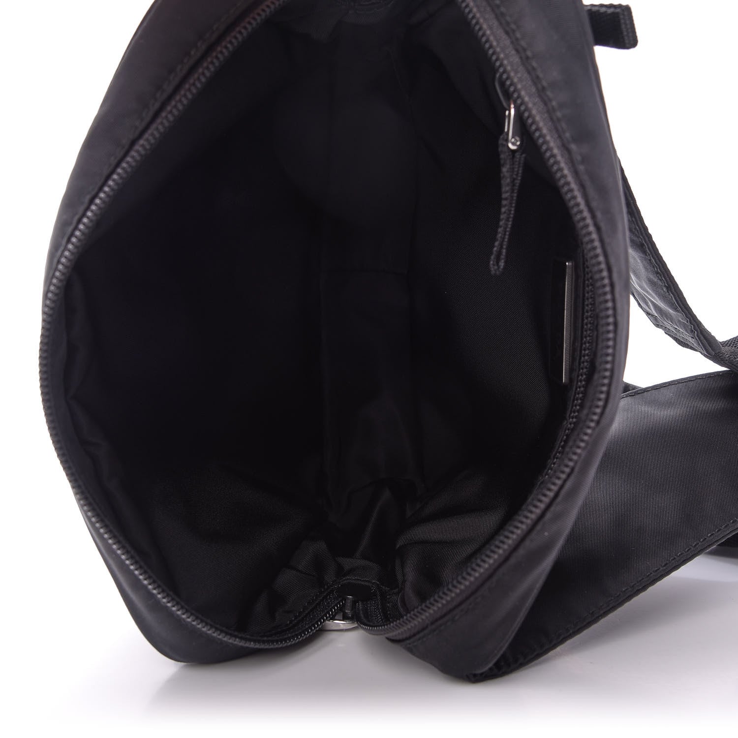 Prada Tessuto Nylon Belt Bag Black 5 of 10