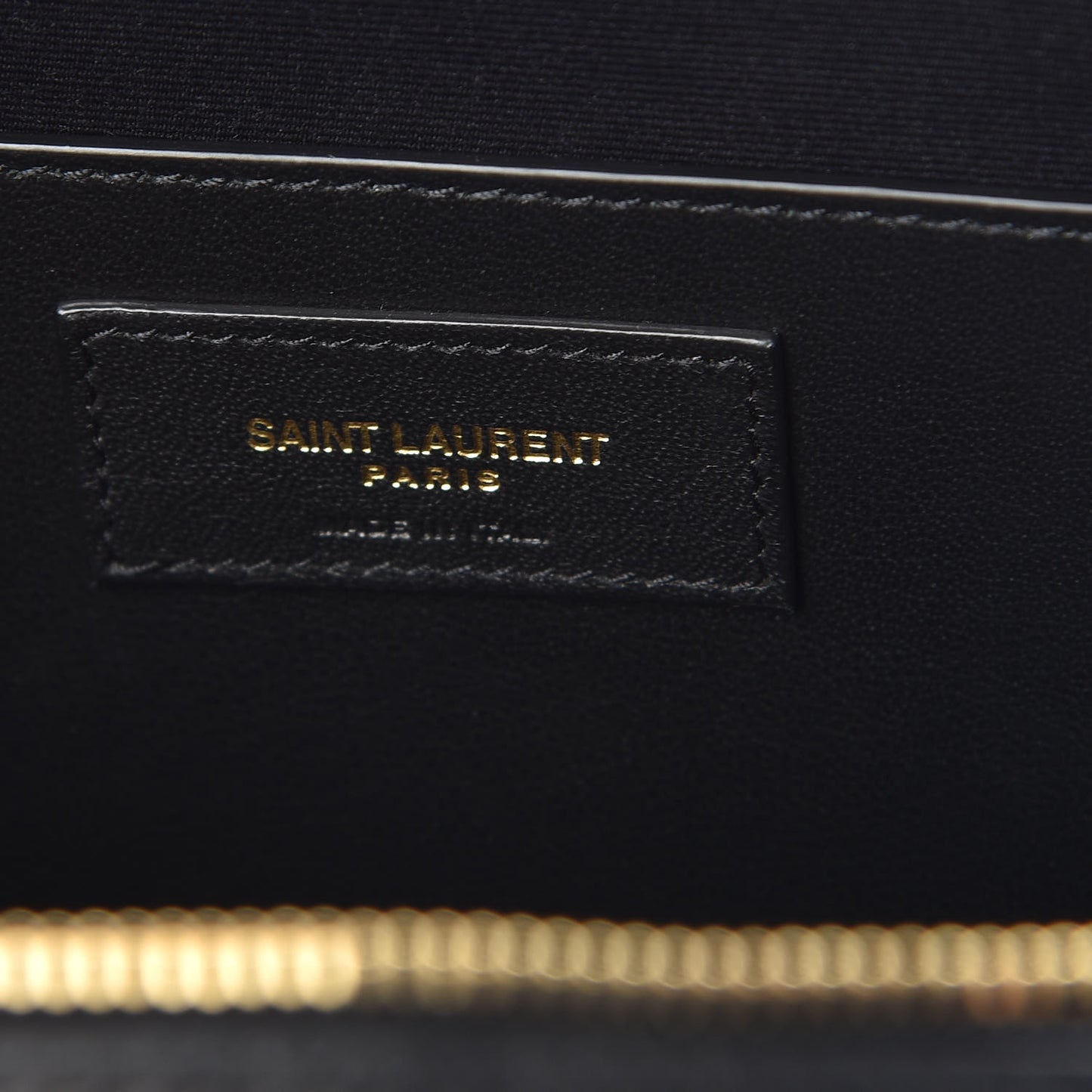 Lambskin Matelasse Monogram Vicky Camera Bag Black