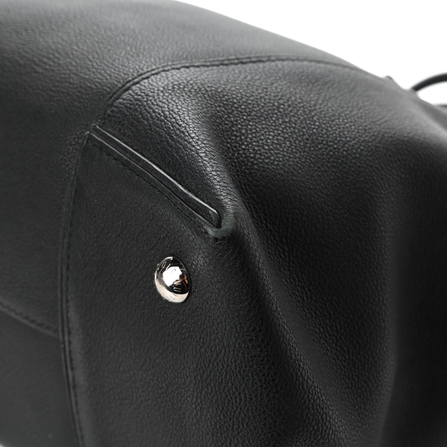 Louis Vuitton Veau Cachemire Soft Lockit MM Black 11 of 15