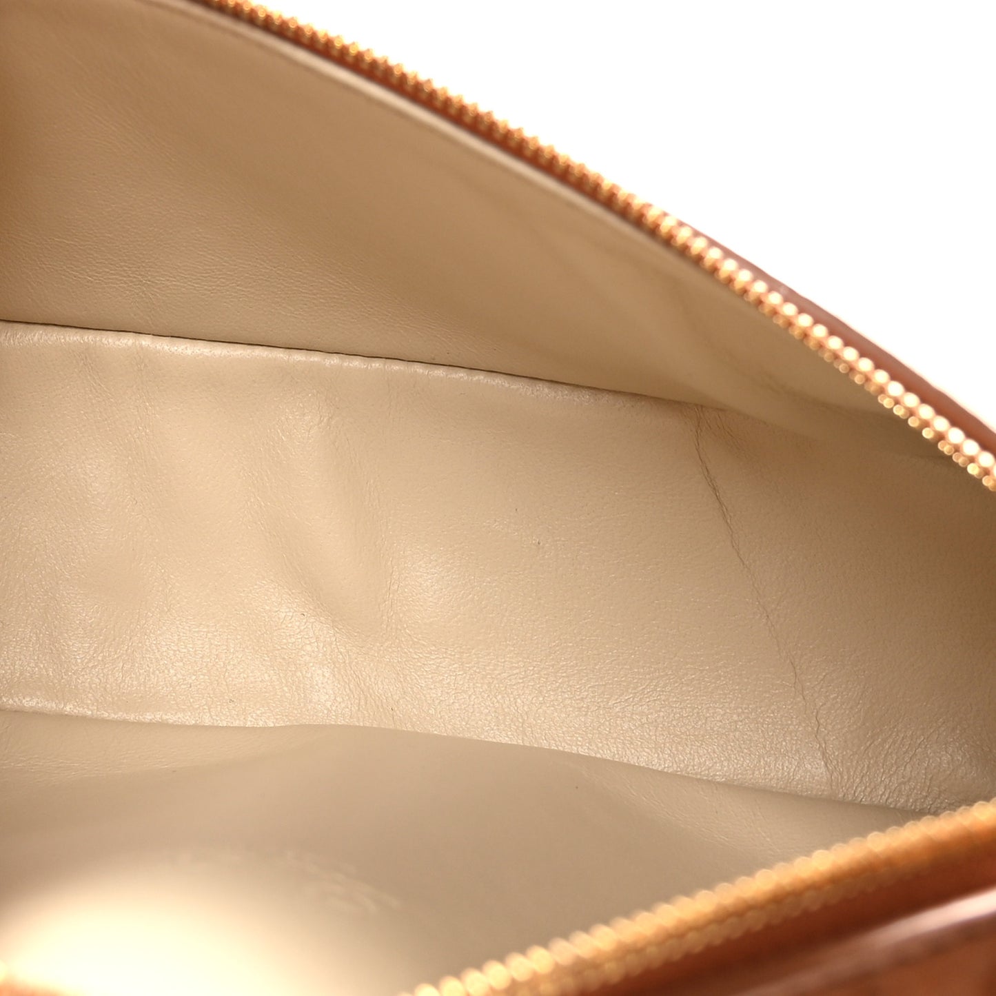 Ostrich L19 Extra Pocket Pouch Cognac