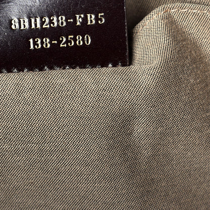 Fendi Zucchino Spalmati Vitello Tote Nocciola Castagna 7 of 11