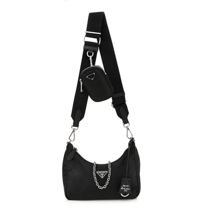 Prada Nylon Re-Edition 2005 Shoulder Bag Black 1 of 11
