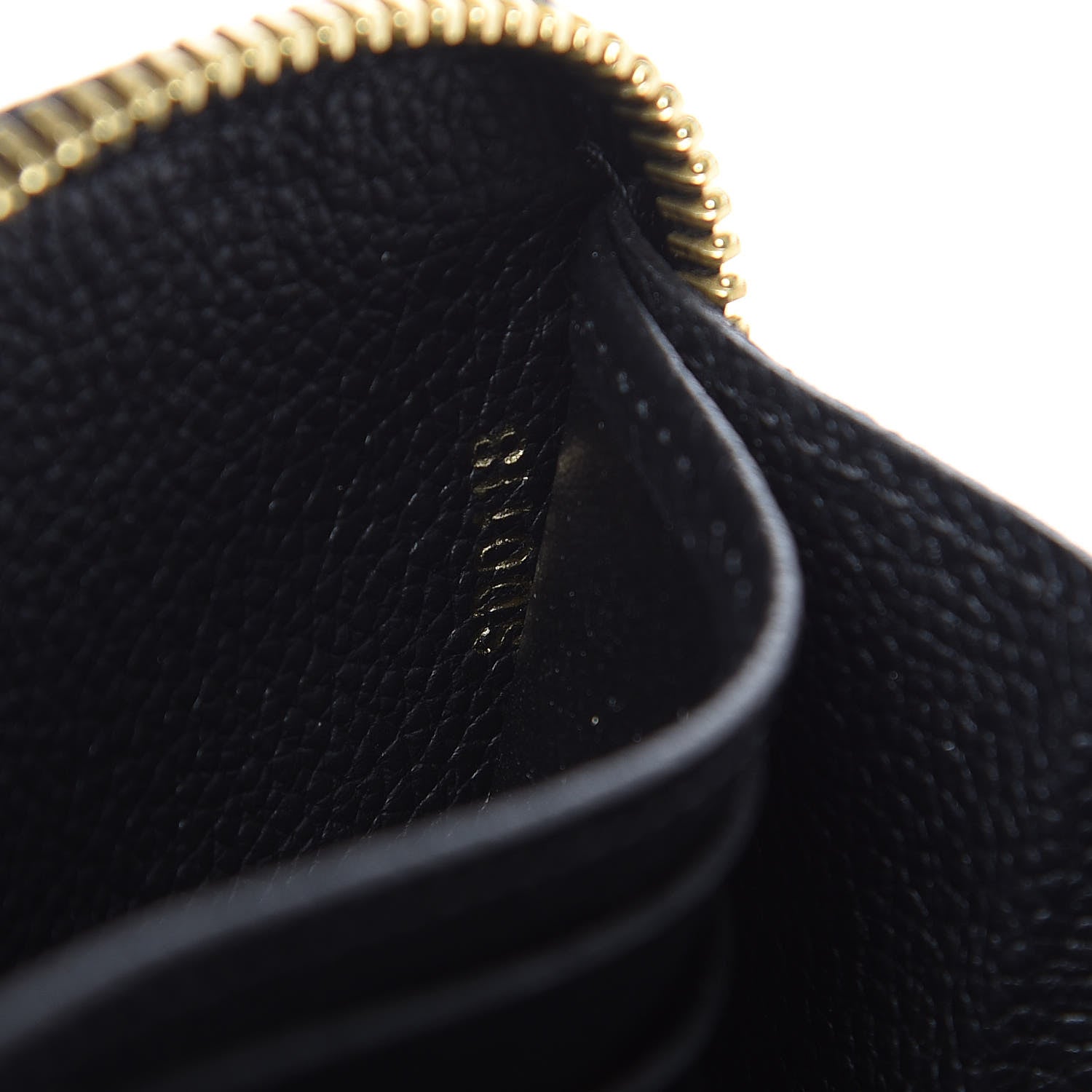 Louis Vuitton Empreinte Zippy Wallet Black 7 of 8