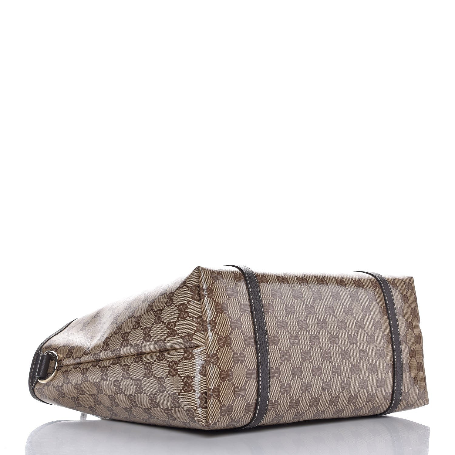 Gucci Crystal Monogram Medium Joy Tote Beige Ebony Testa di Moro 4 of 8