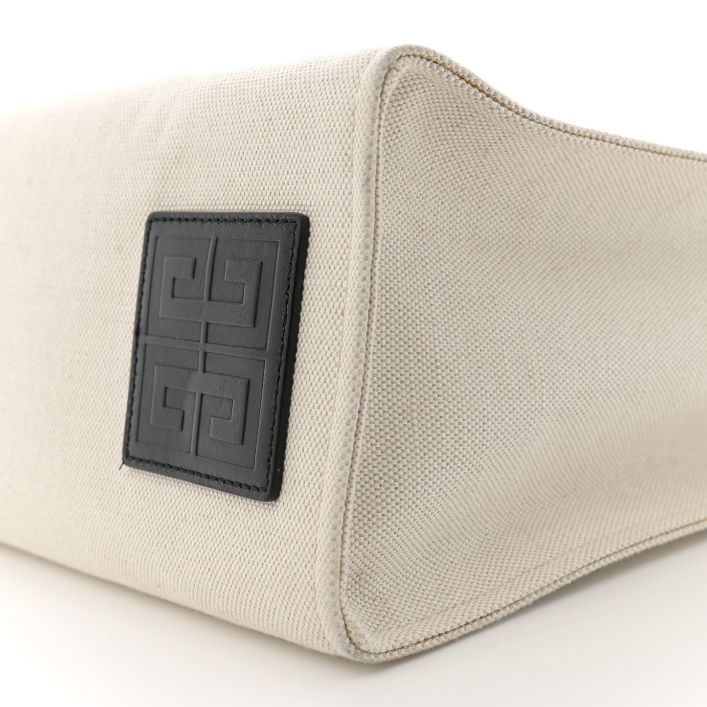Canvas Medium G-Tote Beige Black